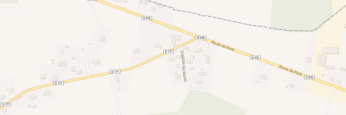Plan du 5111 Les Mares à Moulines