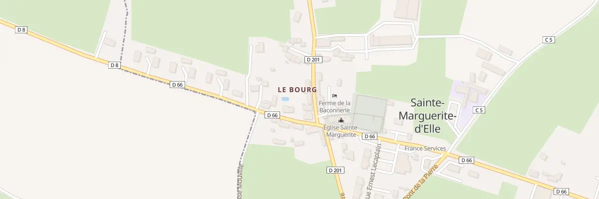Plan du 4 Rue de l’Église à Sainte-Marguerite-d’Elle