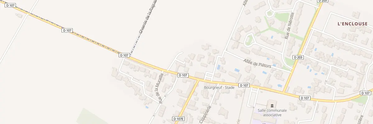 Plan du 1 Rue de la Chartrie à Bourgneuf