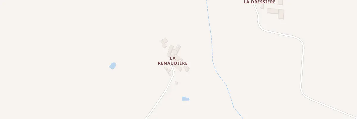 Plan du 6 La Renaudière à Chanverrie