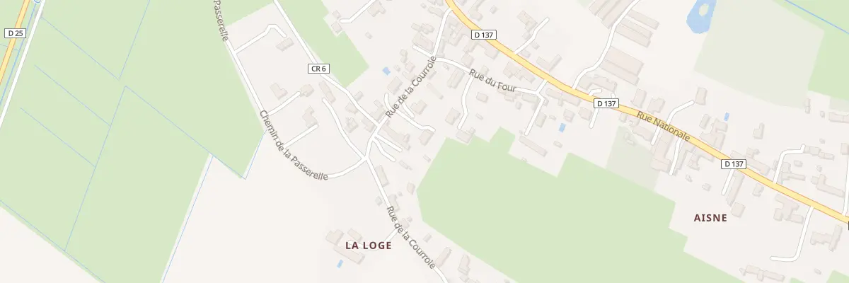 Plan du 5 Rue de la courroie à Chaillé-les-Marais