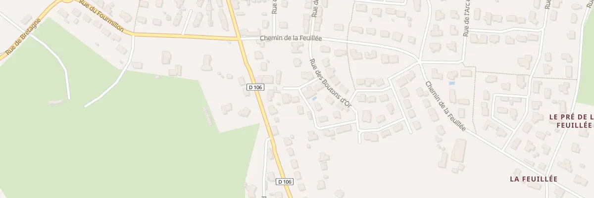 Plan du 6 Rue des Jonquilles à Saint-Pierre-la-Cour