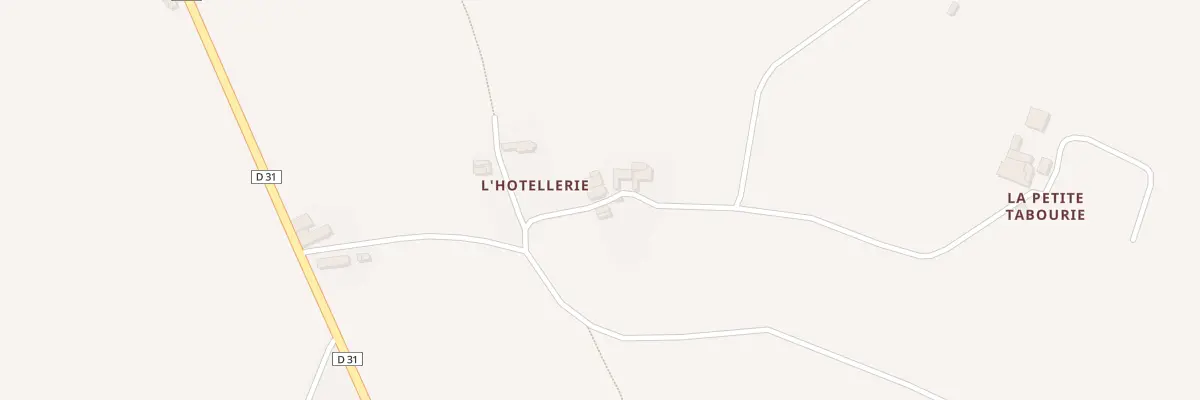 Plan du 3 L’Hotellerie à Landivy