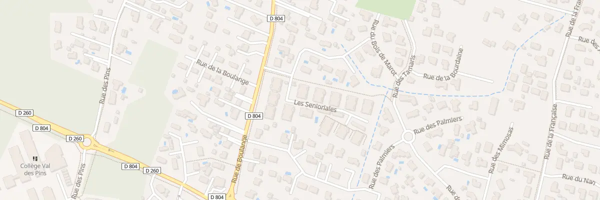 Plan du 31B Rue de Boulange au Teich