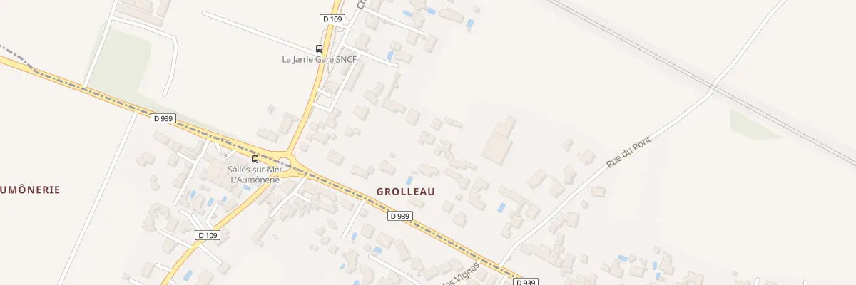 Plan du 16T Grande Rue de Grolleau à La Jarrie
