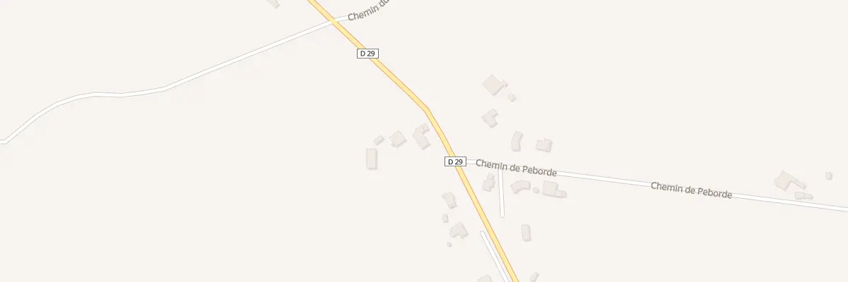 Plan du 2810 Rte de Salies à Sorde-l’Abbaye