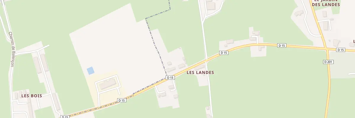 Plan du 3136 Rte de l’Épinay Tesson à Cartigny-l’Épinay