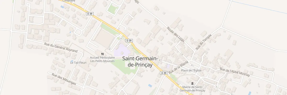 Plan du 24 Rue louis marchegay à Saint-Germain-de-Prinçay