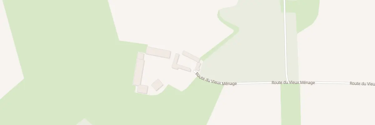 Plan du 545 Rte du Vieux Ménage à La Cambe