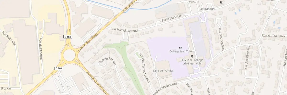 Plan du 18 Rue des Terres Neuvas aux Herbiers