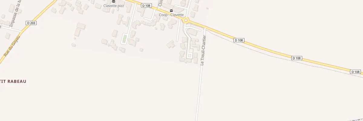 Plan du 4 Rue du Meunier à Clavette
