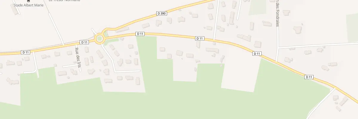 Plan du 28 Rte de Saint-jean à La Barre-de-Semilly