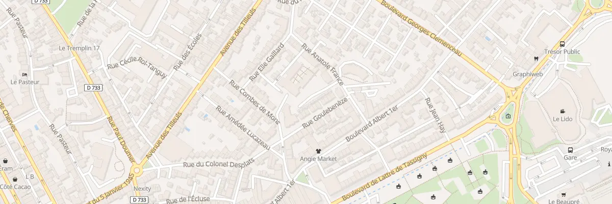 Plan du 7 Rue Combes de Mons à Royan
