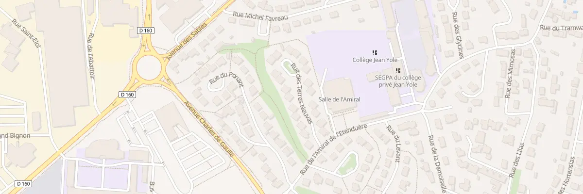 Plan du 11 Rue des Terres Neuvas aux Herbiers