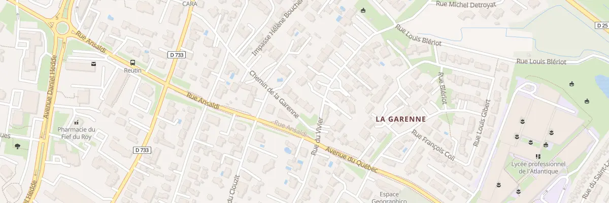 Plan du 28 Che de la Garenne à Royan