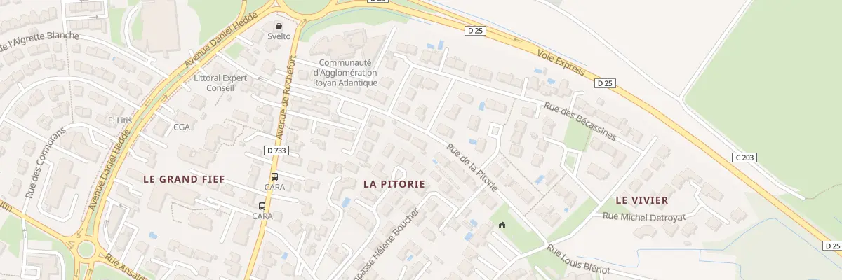 Plan du 11 Rue de Pitorie à Royan