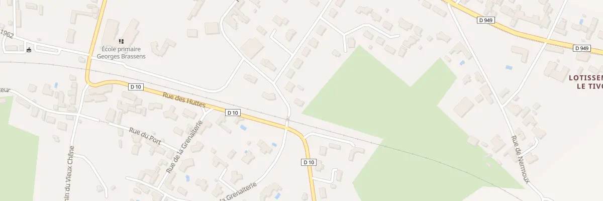 Plan du 40 Rue de la grenouillère à Nalliers