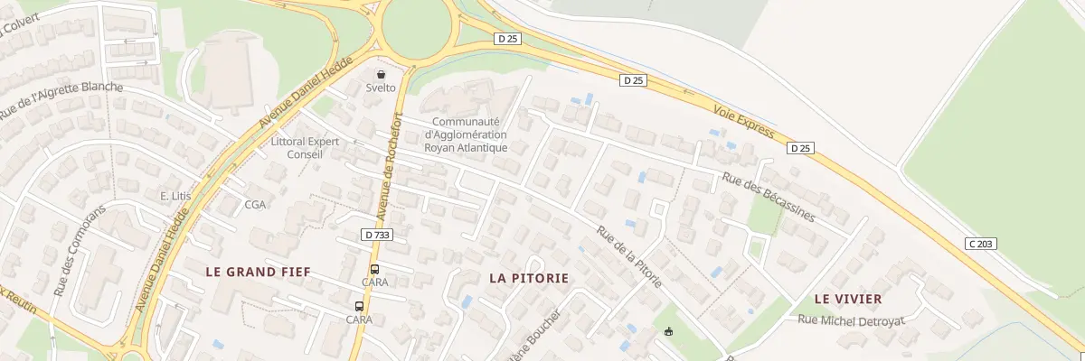 Plan du 14 Rue de Pitorie à Royan