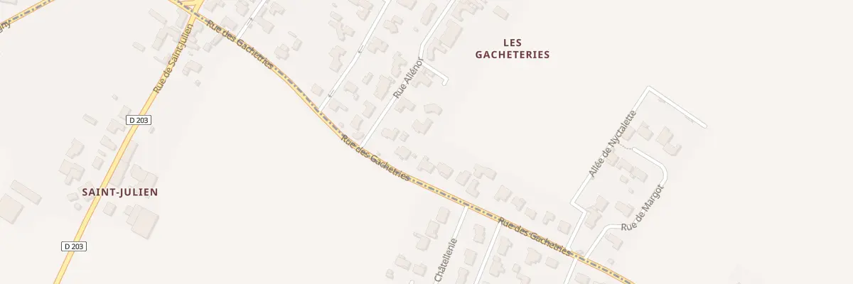 Plan du 19 Rue des Gacheteries à Bourgneuf