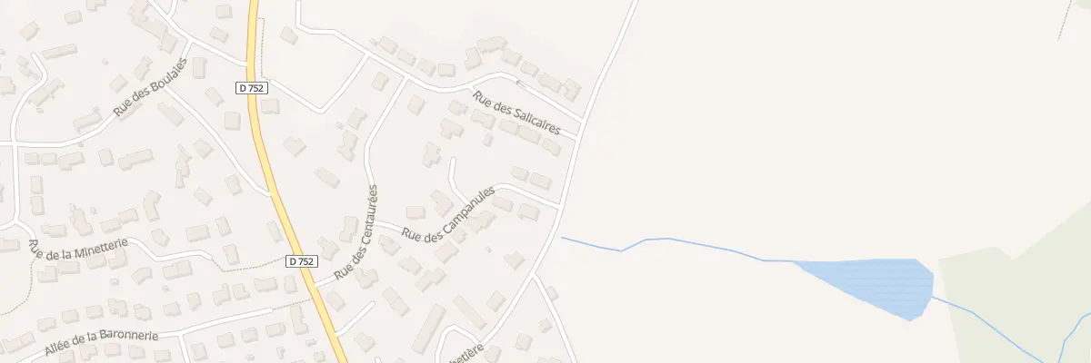 Plan du 2 Rue des Campanules St Pierre M à Montrevault-sur-Èvre