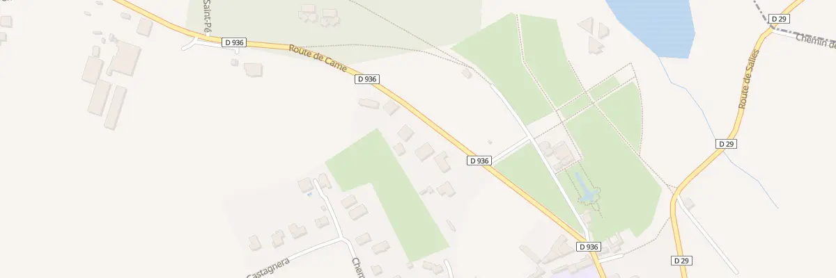Plan du 5098 Borde de Mourlanne à Labastide-Villefranche