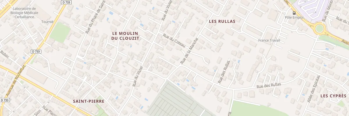 Plan du 2 Rue de la Manche à Royan