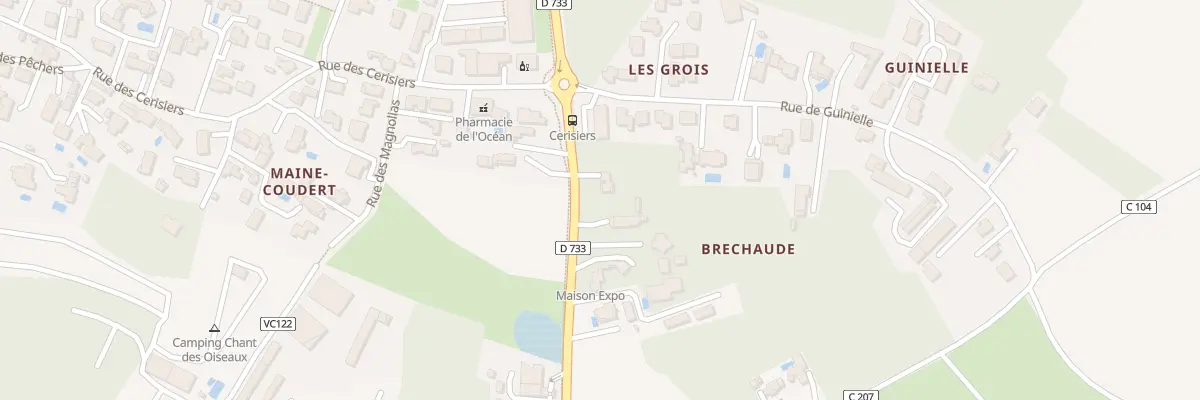 Plan du 197 Av de Rochefort à Royan
