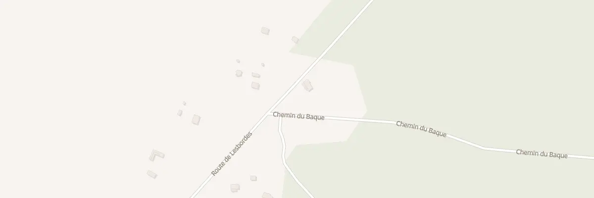 Plan du 4580 Rte de Lesbordes à Onesse-Laharie