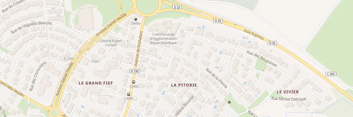 Plan du 7 Rue de Pitorie à Royan