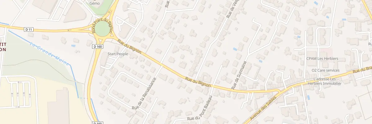 Plan du 42B Rue du Bignon aux Herbiers