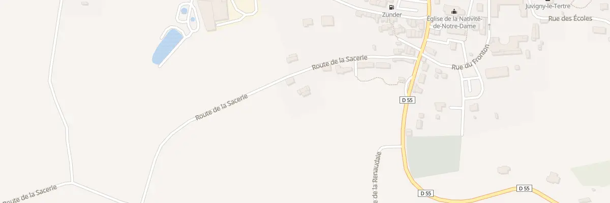 Plan du 15 Rue de la Sacerie - Juvigny à Juvigny les Vallées