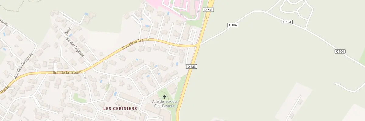 Plan du 77 Rue de la Treille à Royan