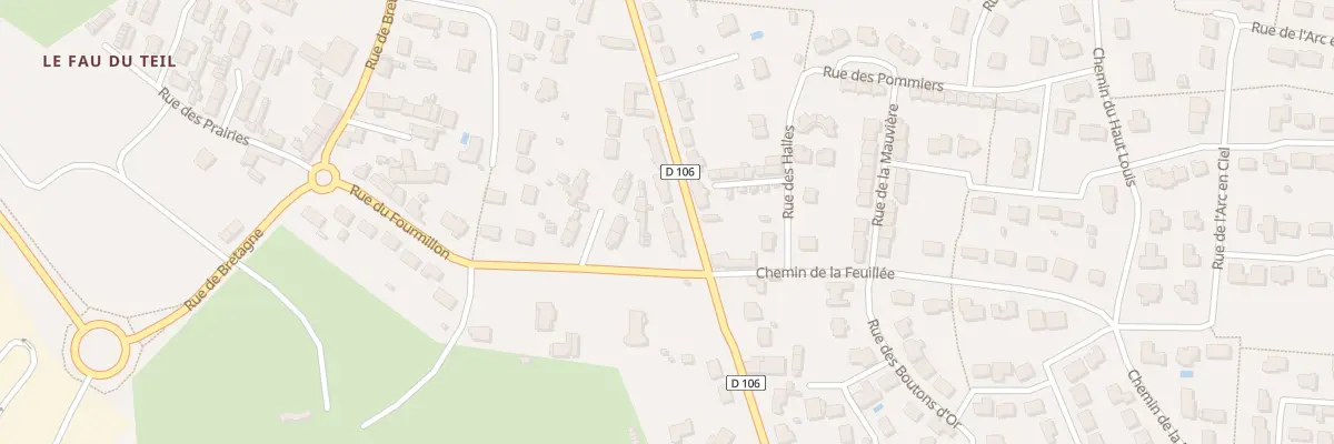 Plan du 30 Rue d’Anjou à Saint-Pierre-la-Cour
