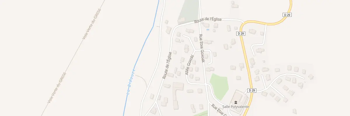 Plan du 272 Rte de l’Église à Aïcirits-Camou-Suhast