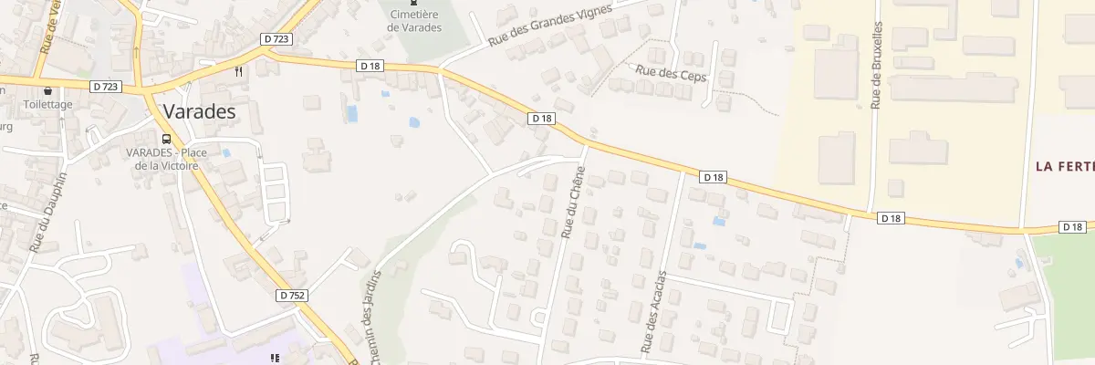Plan du 44 Rue du Chêne à Loireauxence