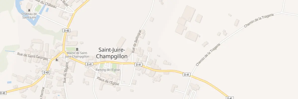 Plan du 33 Rte de Champgillon à Saint-Juire-Champgillon