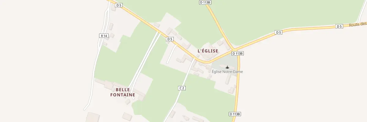 Plan du 2274 Rte des Chênes à Isigny-sur-Mer