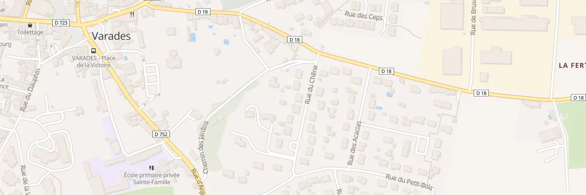 Plan du 82 Rue du Chêne à Loireauxence
