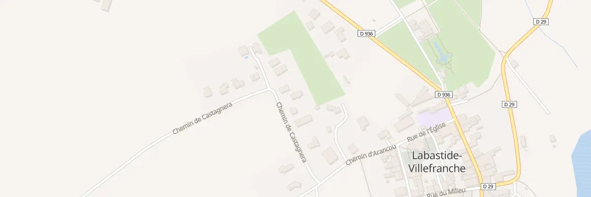 Plan du 5024 Las Barthes à Labastide-Villefranche