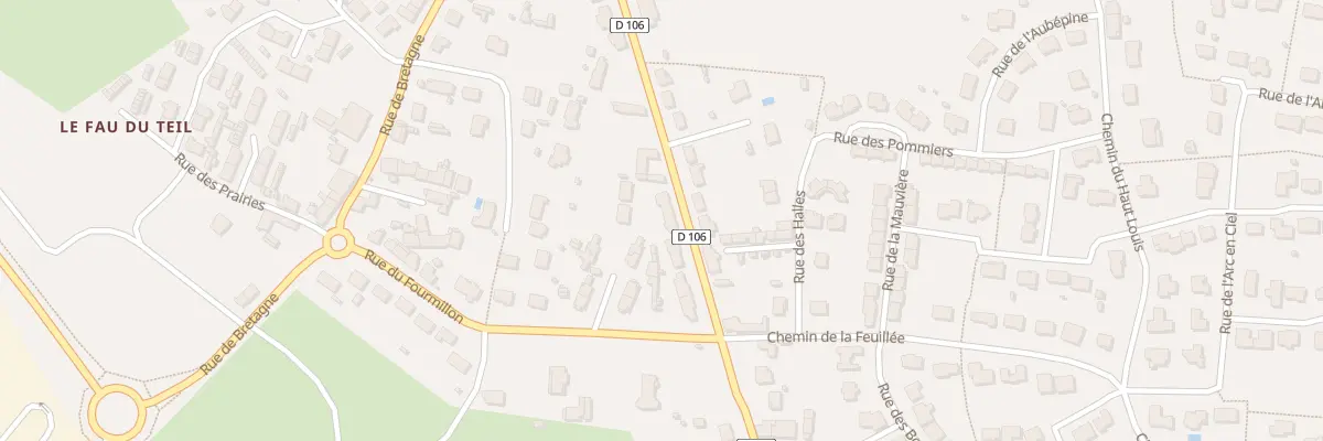 Plan du 26 Rue d’Anjou à Saint-Pierre-la-Cour