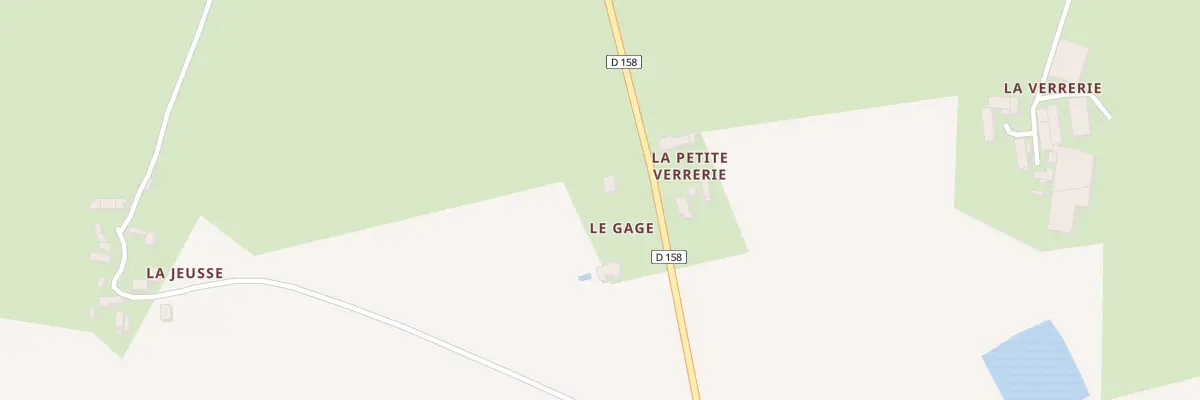 Plan du 2 La Petite Verrerie à Launay-Villiers