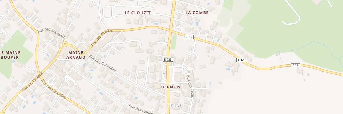 Plan du 153 Av de Rochefort à Royan