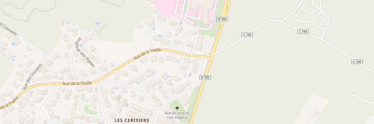 Plan du 75B Rue de la Treille à Royan
