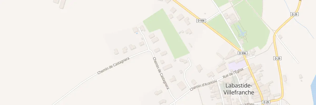 Plan du 5054 Che Lacroix à Labastide-Villefranche