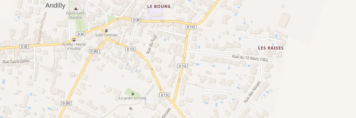 Plan du 5246 Le Bourg à Andilly