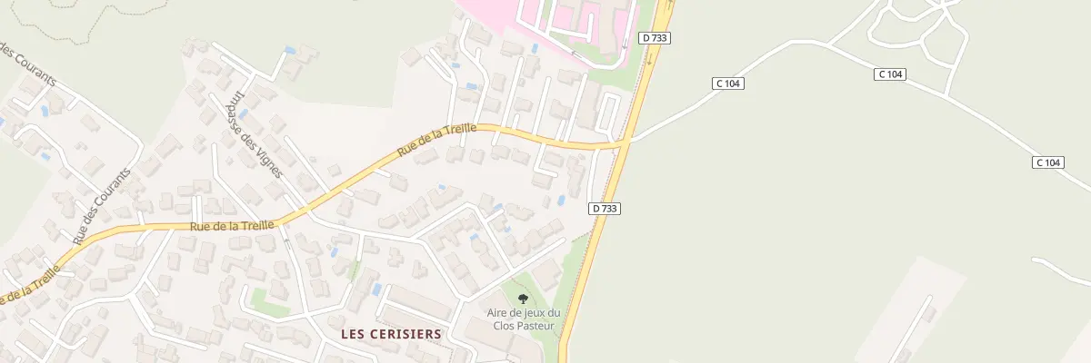 Plan du 75 Rue de la Treille à Royan