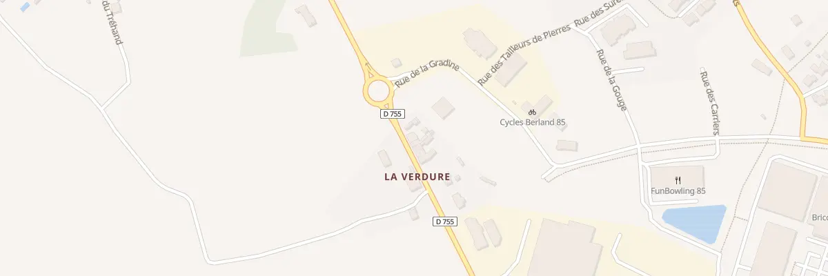 Plan du 28 Av de l’Europe aux Herbiers
