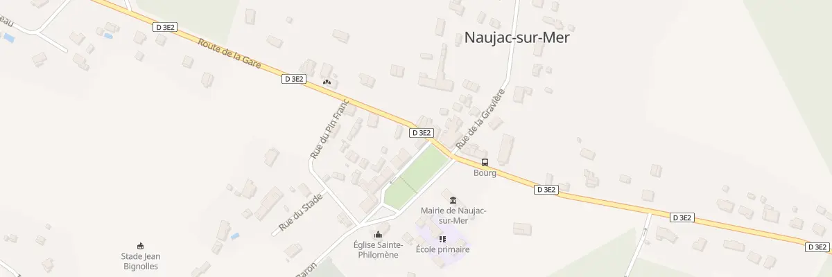 Plan du 19 Le Bourg à Naujac-sur-Mer