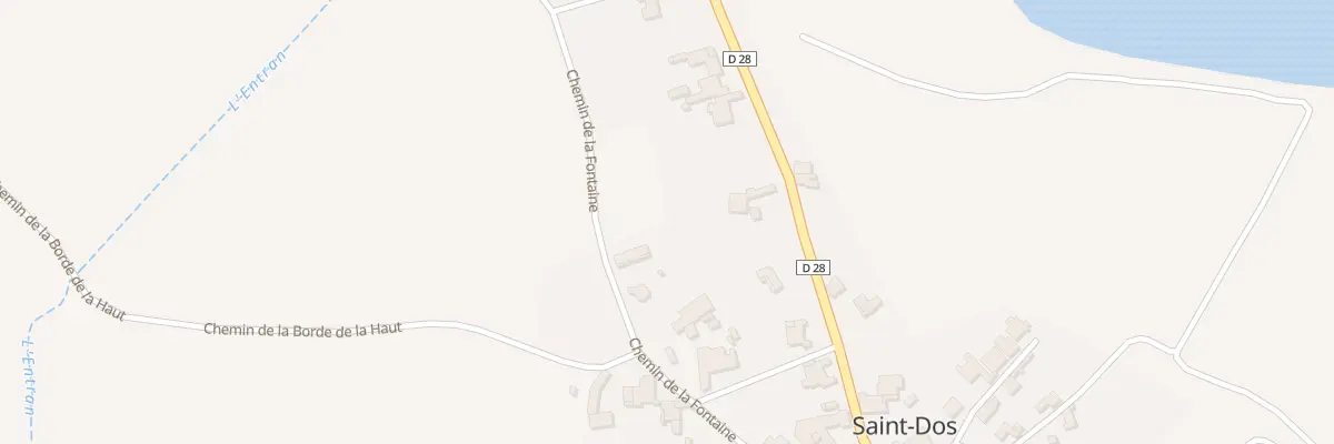 Plan du 11 Rte de Peyrehorade à Saint-Dos