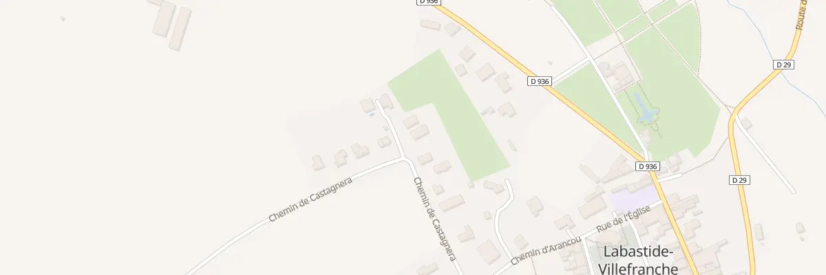 Plan du 5081 Borde de Mourlanne à Labastide-Villefranche
